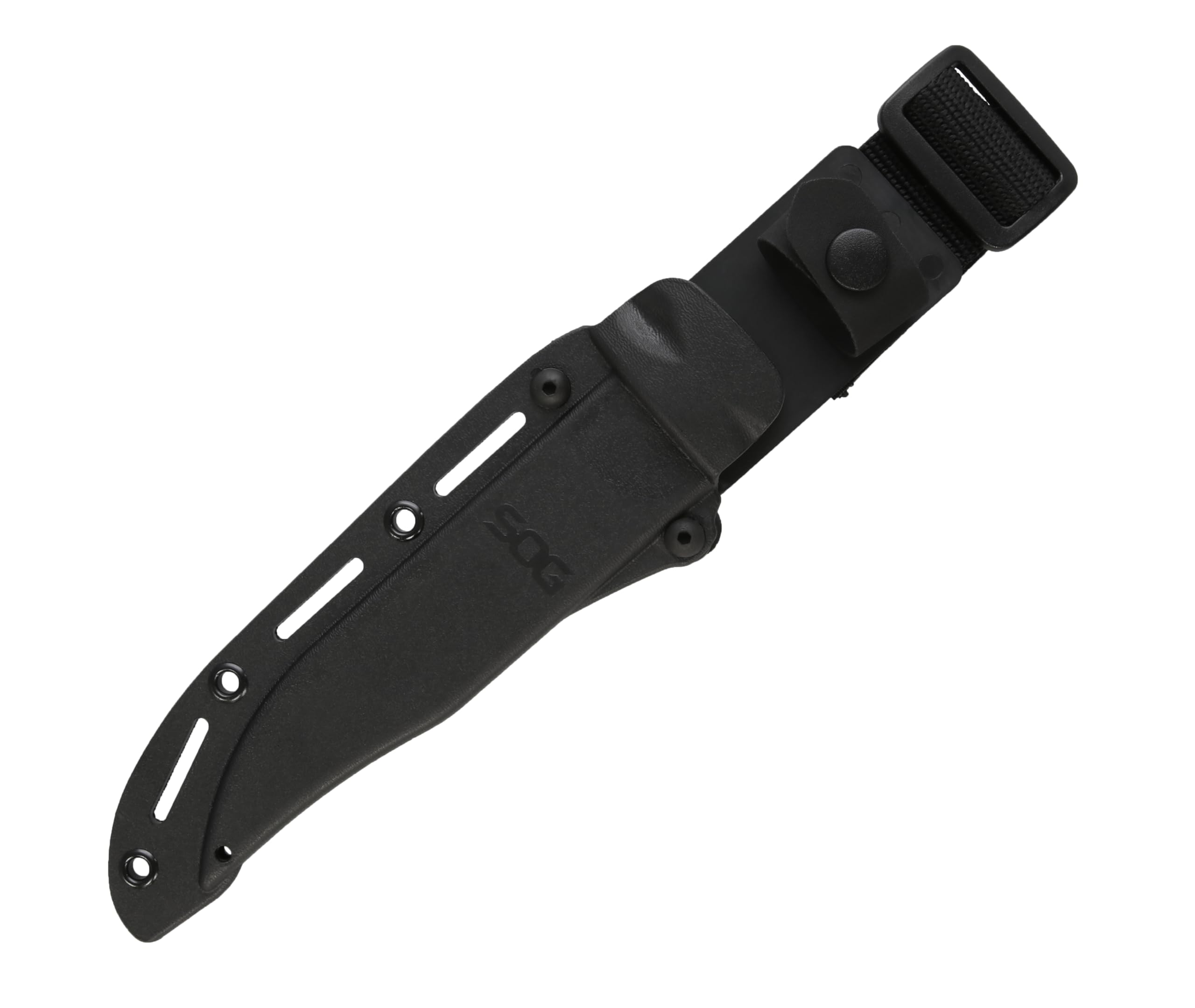 SOG Tech Bowie cutting wood outdoors illustrating real-world utility and control