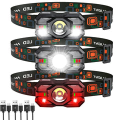 Sogdeco front view headlamp showing compact design and bright beam benefit