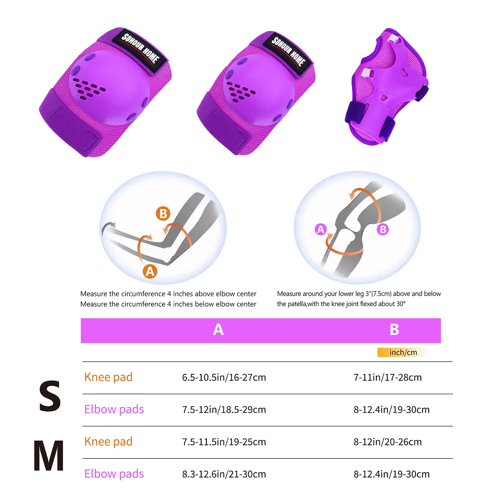 SOHOUR HOME size comparison on child illustrating correct fit and mobility