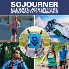 SoJourner Bags full-length sip tube displayed for scale and smooth high-flow drinking