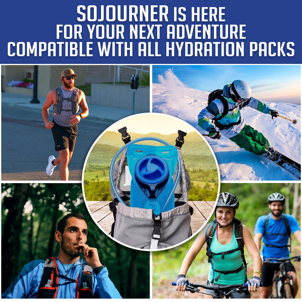 SoJourner quick-release tube detached demonstrating easy cleaning and replacement