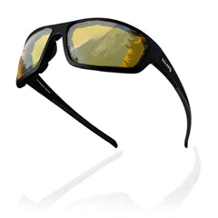 SOL PRO front view showing wraparound TR90 frame and secure fit benefit