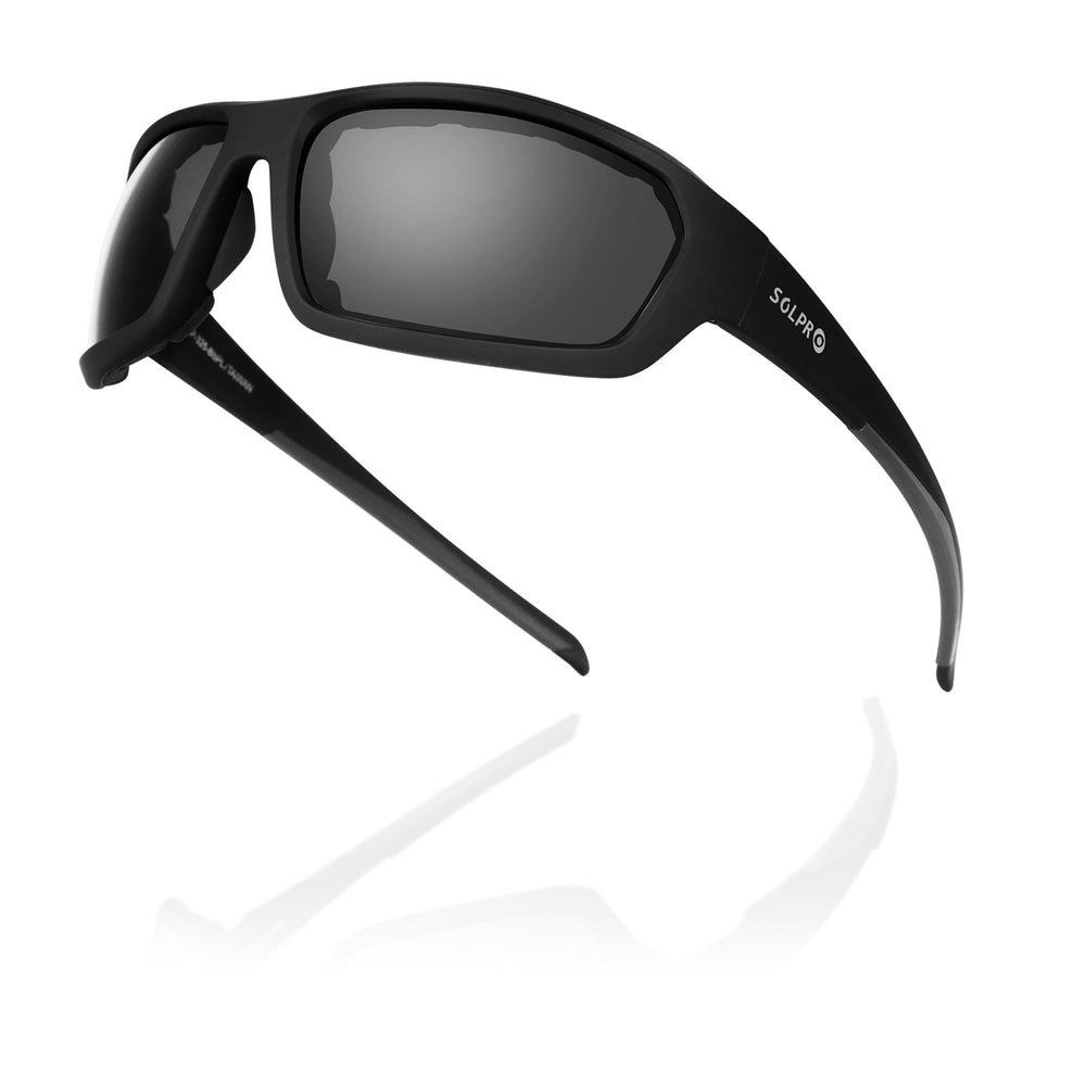 SOL PRO front view showing wraparound frame and comfortable fit