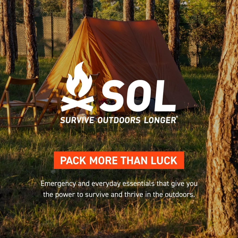 S.O.L. Scout waterproof pouch material texture and zipper, keeps essentials dry