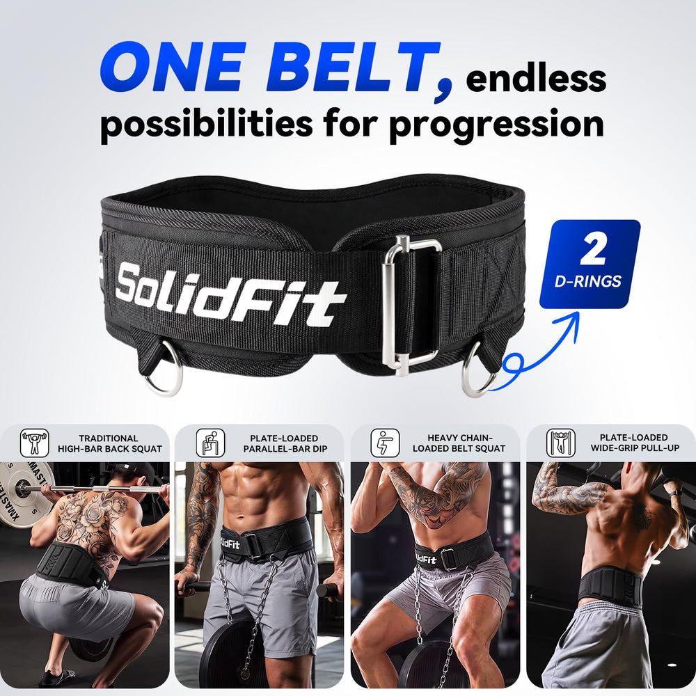 SolidFit close-up of 8mm neoprene padding that reduces hip and lower back pressure
