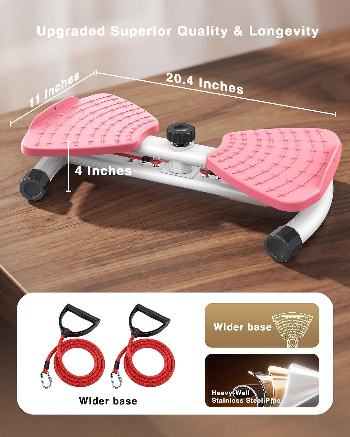 SolidFit twister next to household items showing compact size and easy storage