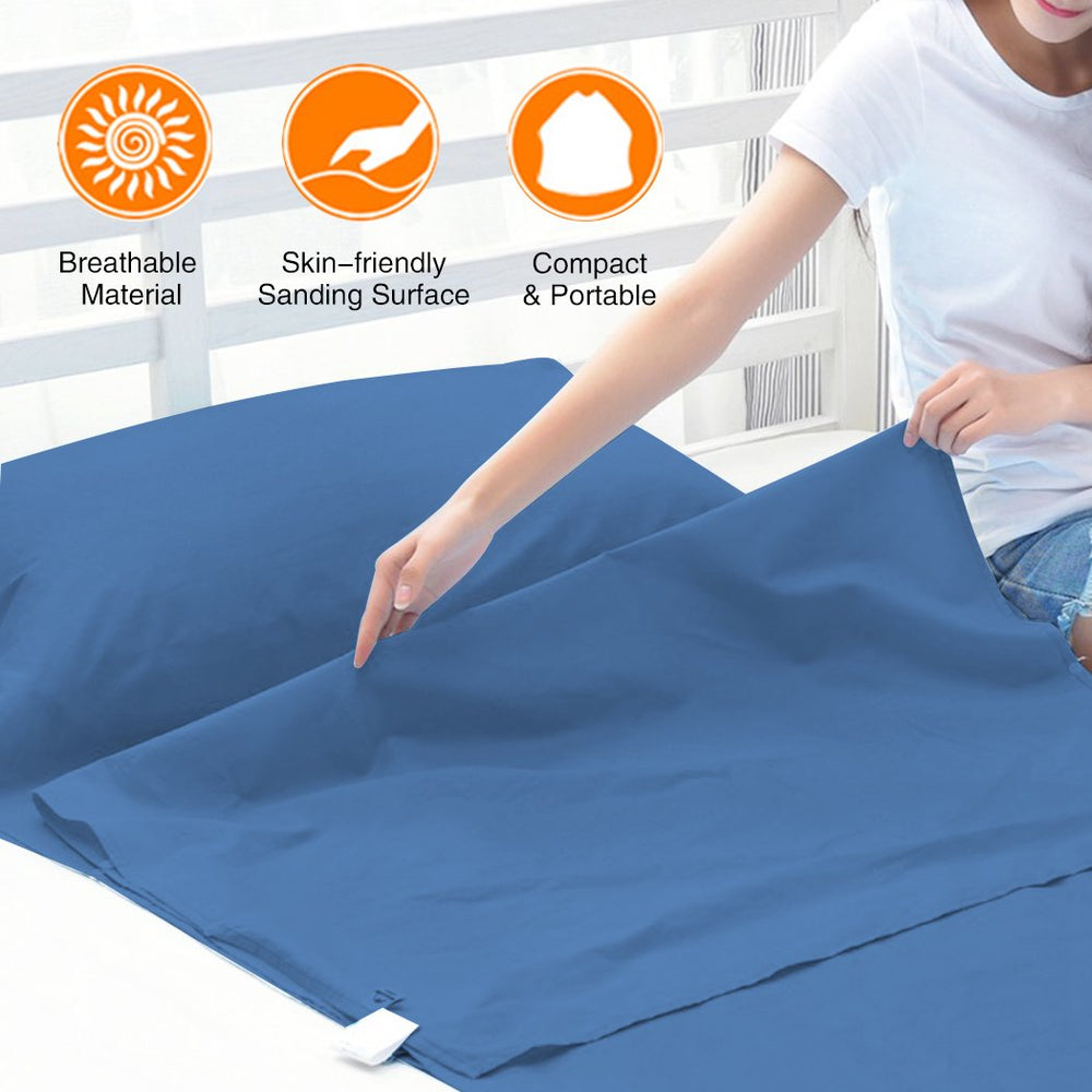 SOMOYA side-entry opening and zipper laid flat, showing easy access convenience