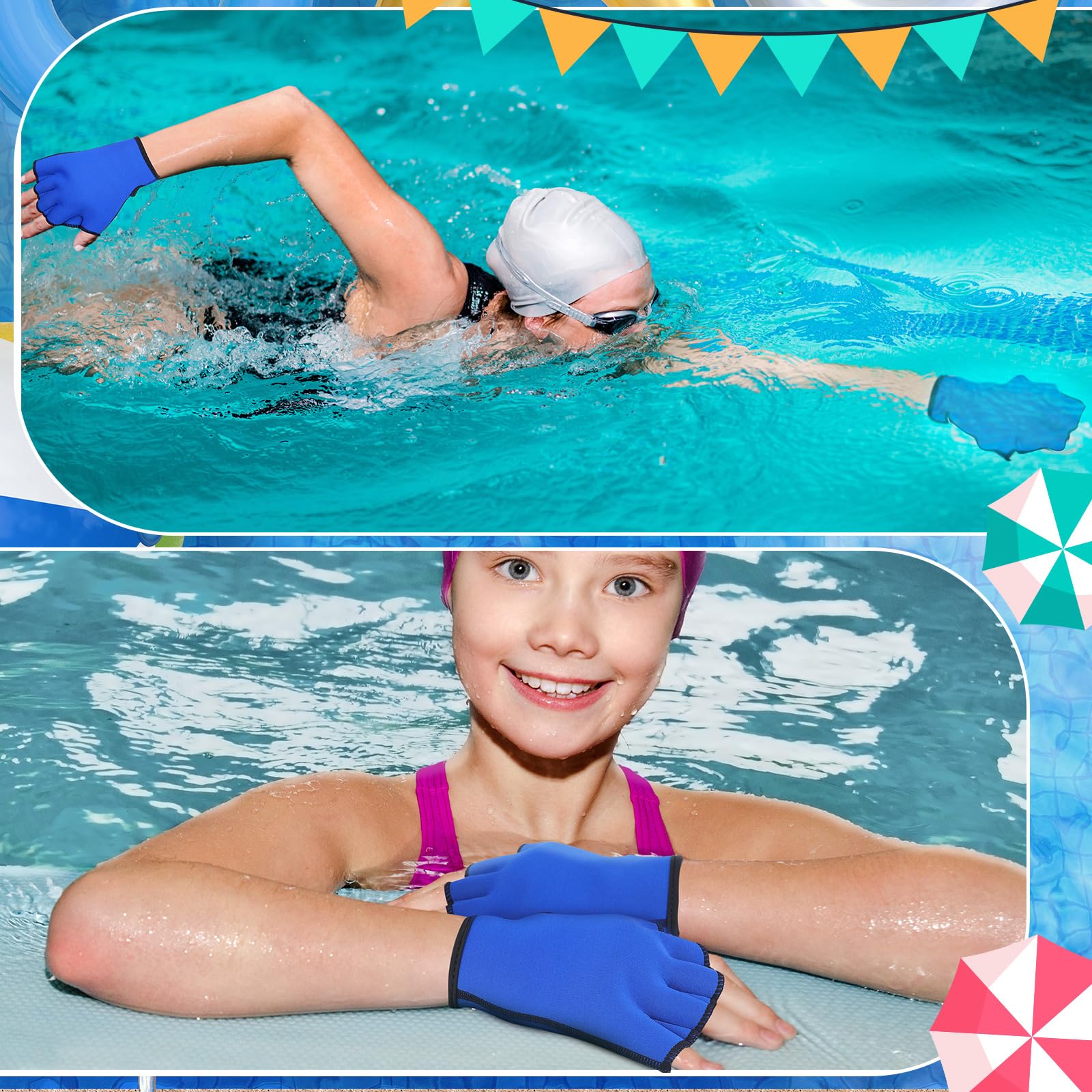 Sonwyoung exercise gloves texture demonstrating increased surface area for added water resistance