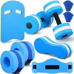 Sonwyoung front packaging showing full 8-piece blue kit and clear components for versatile workouts