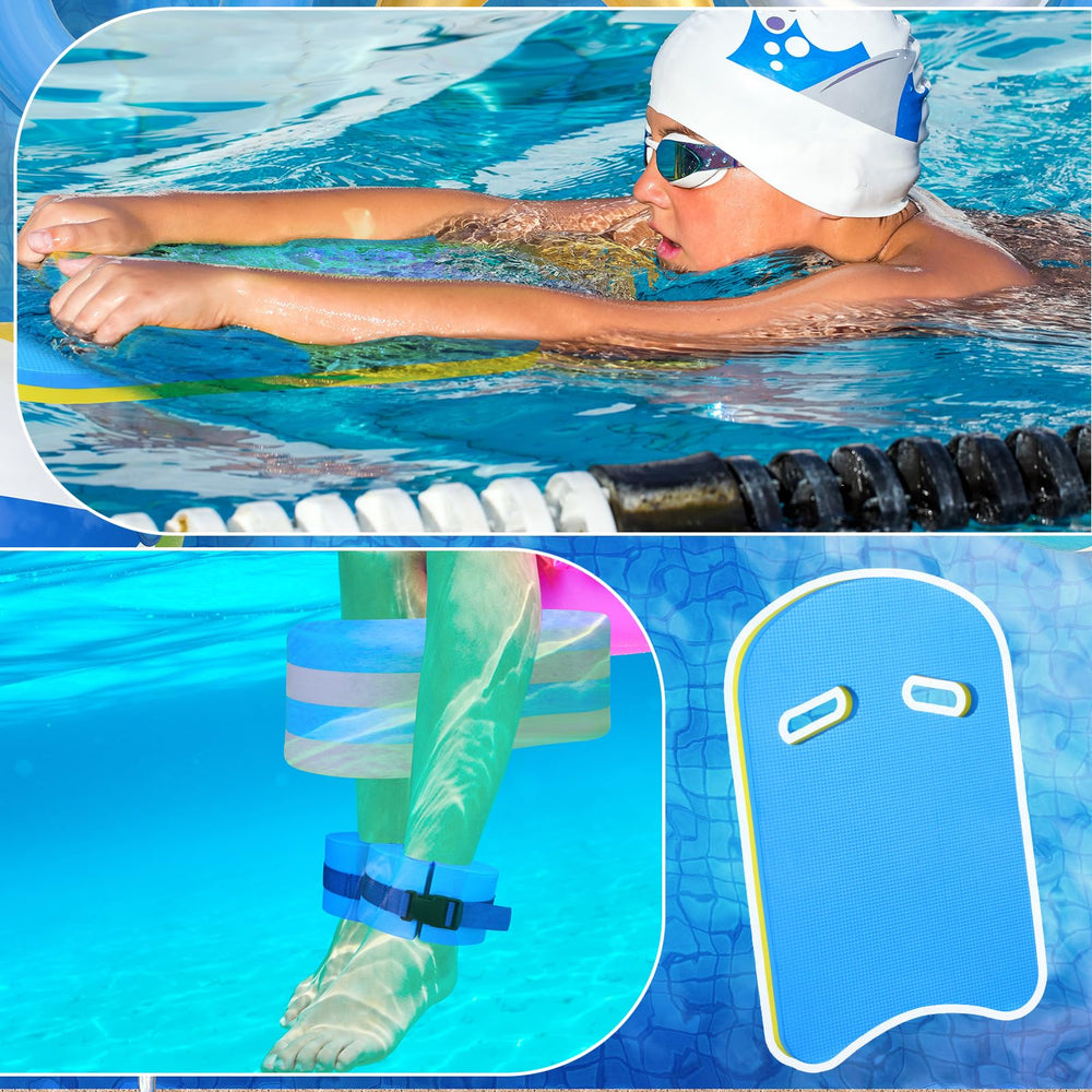Sonwyoung kit in pool in use with person performing aquatic exercises for low-impact conditioning
