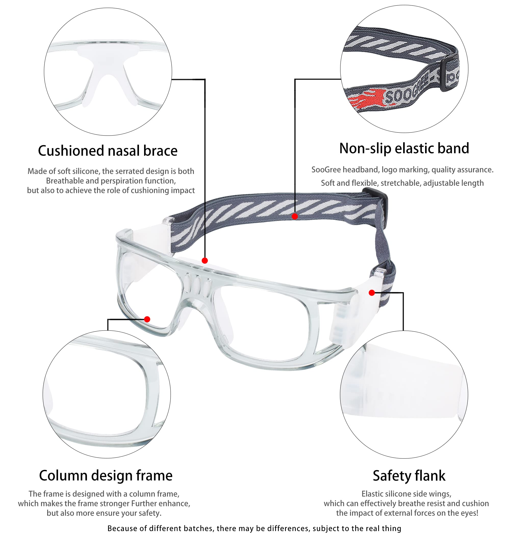 SooGree adjustable nylon strap detail for stable, customized fit