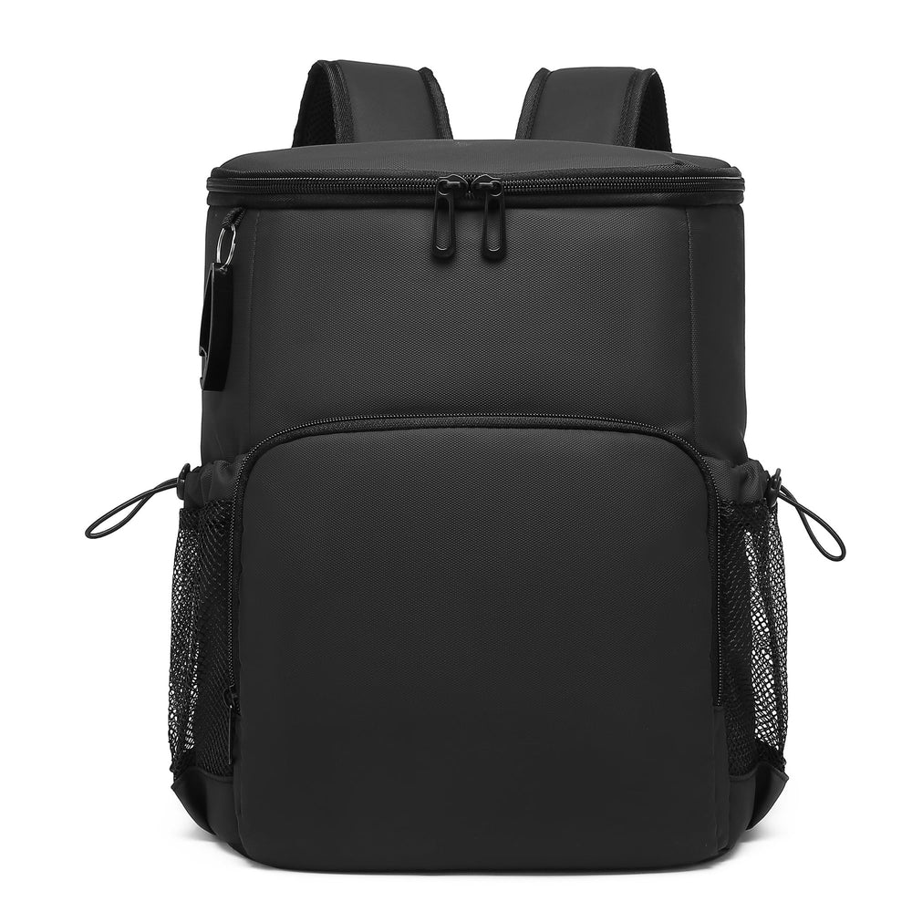 sorozien front view of backpack cooler showing organized storage and portability