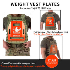 SORQINOTER back view of plates highlighting flat plate stability and corrosion resistance