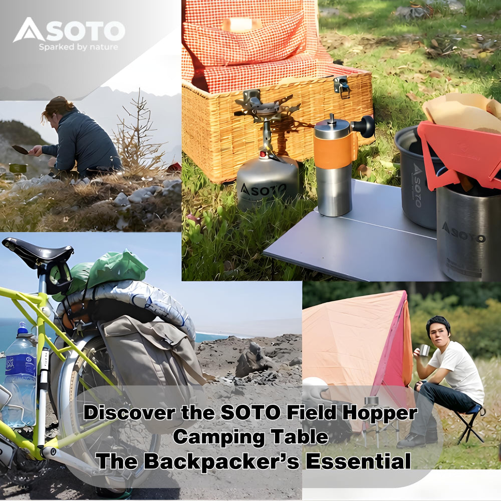 SOTO lifestyle lakeside picnic displaying versatile use and outdoor enjoyment