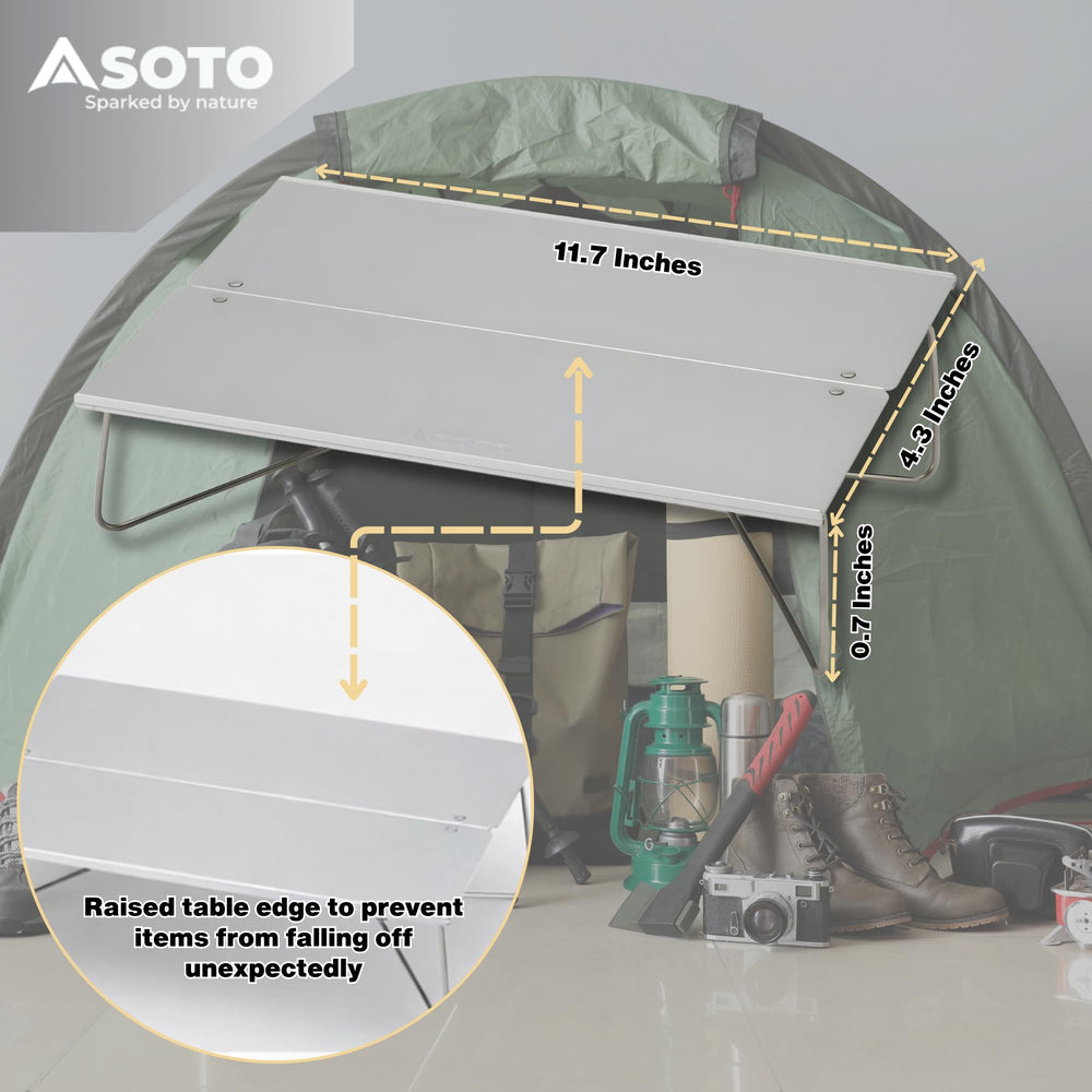 SOTO pop-up action open demonstrating fast setup and convenience