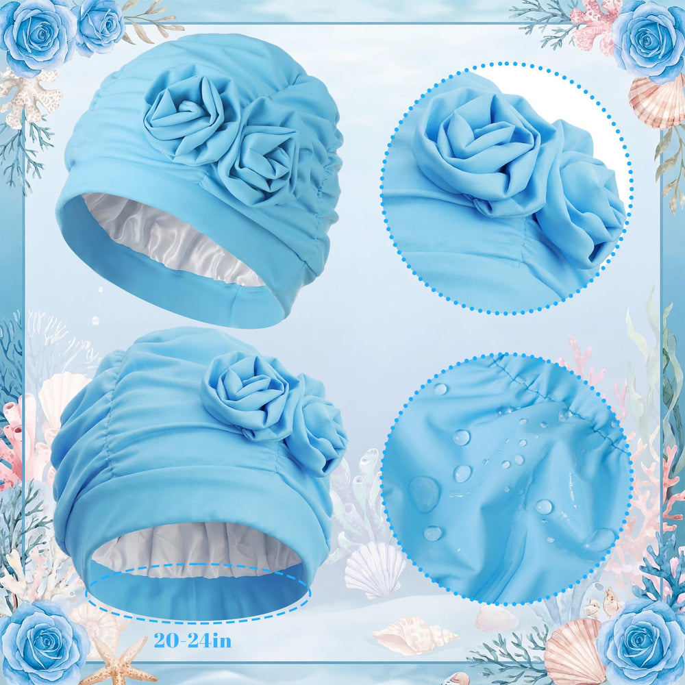 Soulchen blue cap side profile showing smooth PU finish and non-slip hold