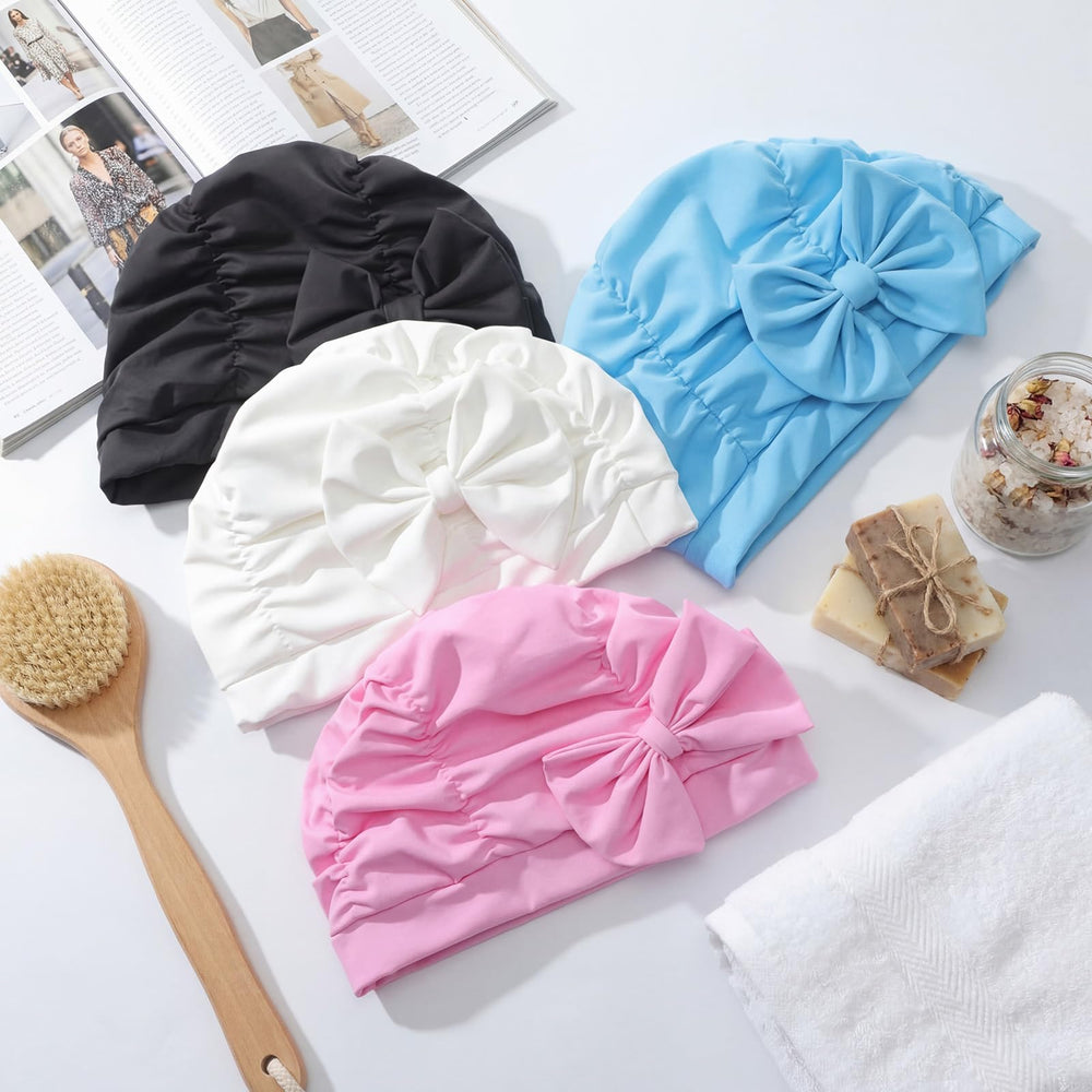 Soulchen four caps laid flat showing color variety and easy outfit matching