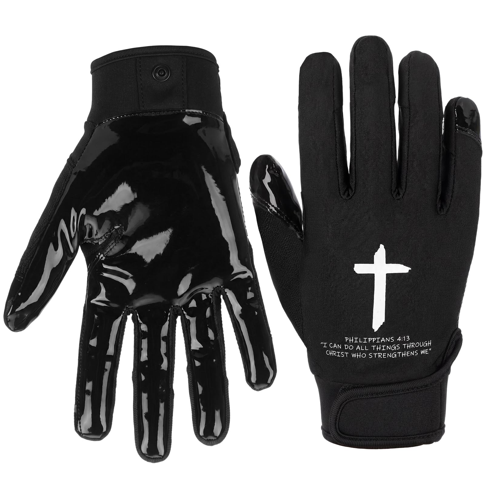 Soulchen gloves front view showing fit and build for confident catches