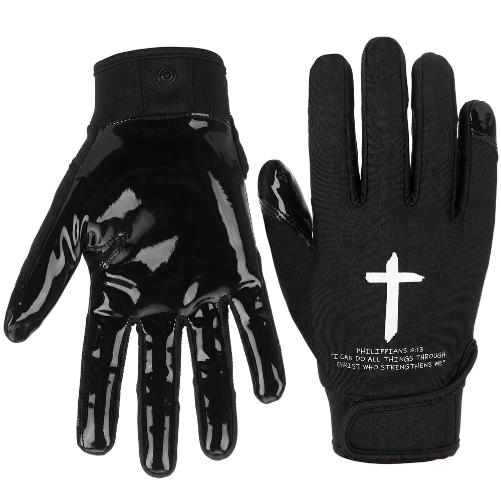 Soulchen gloves front view showing fit and build for confident catches