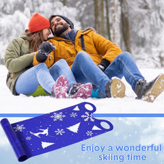 Soulchen rolled-up sled compact for travel, convenient lightweight transport