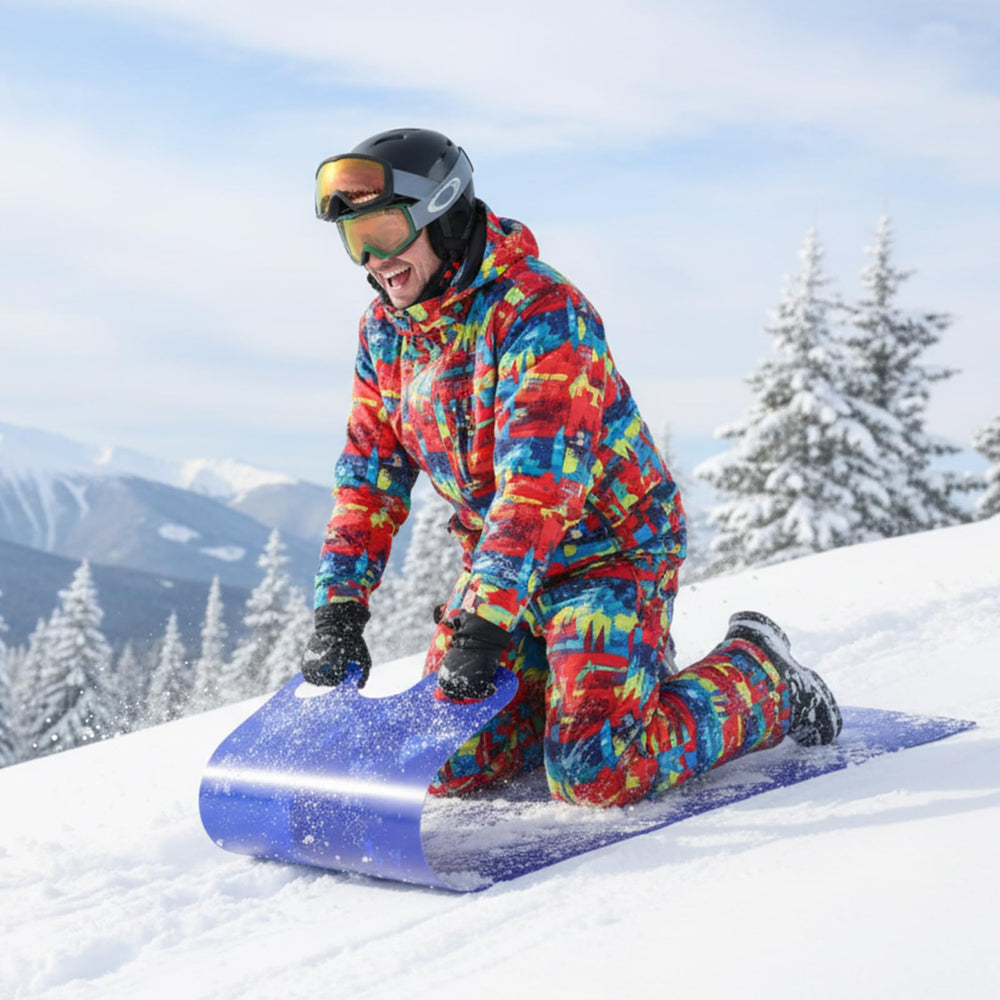 Soulchen sled underside texture, smooth durable surface for faster glides
