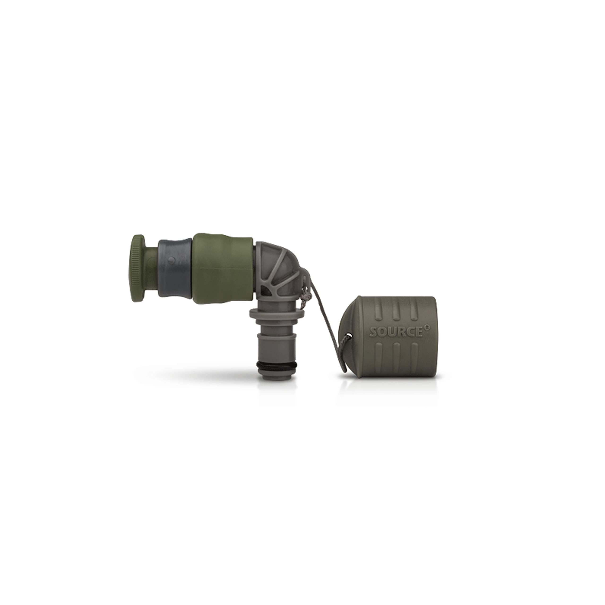 Source UTA Rapid Refill Adapter attached to tube enabling fast on-the-go refills