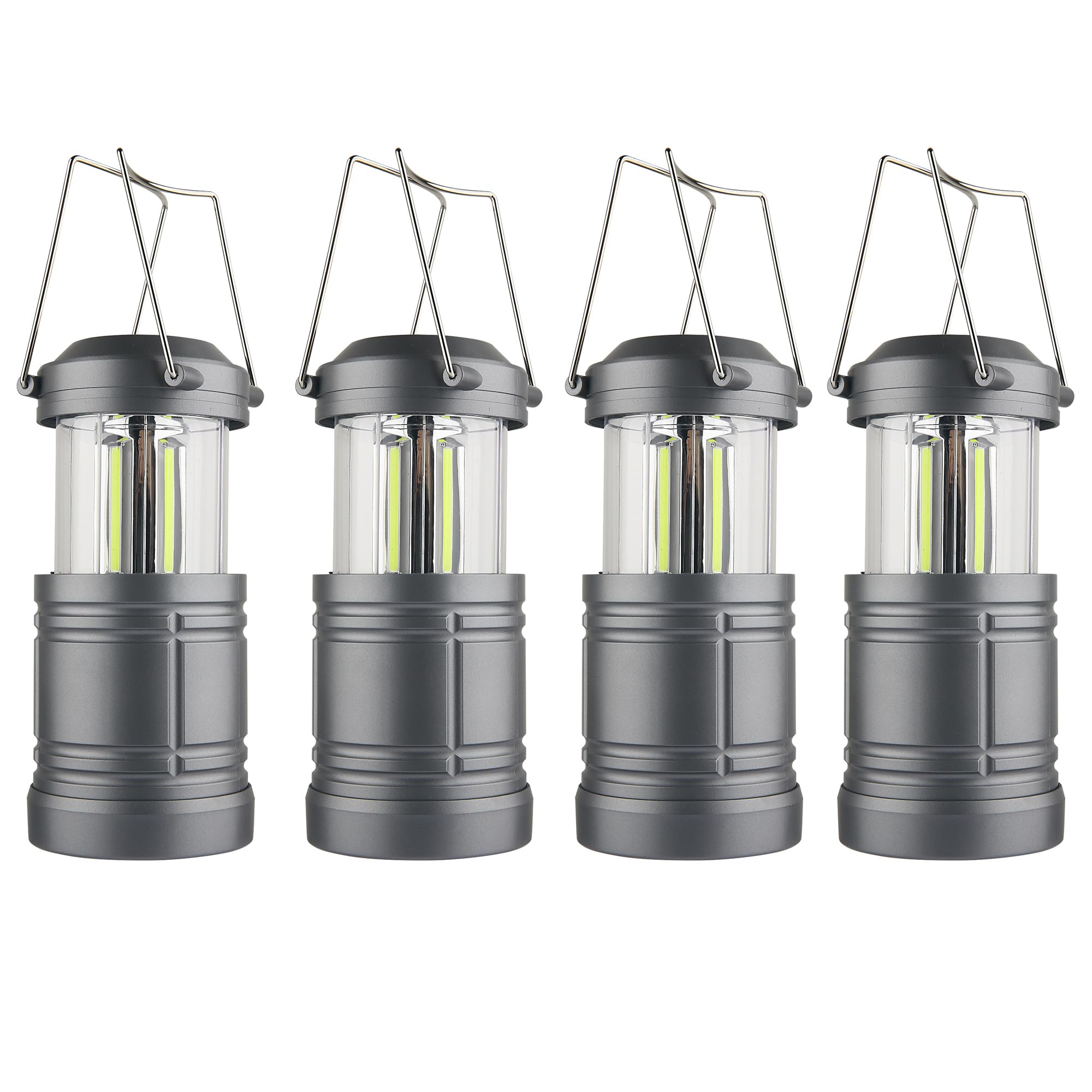 Souyos front view hanging lantern showing clear illumination and portability benefit