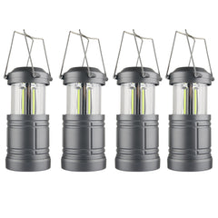 Souyos front view hanging lantern showing clear illumination and portability benefit
