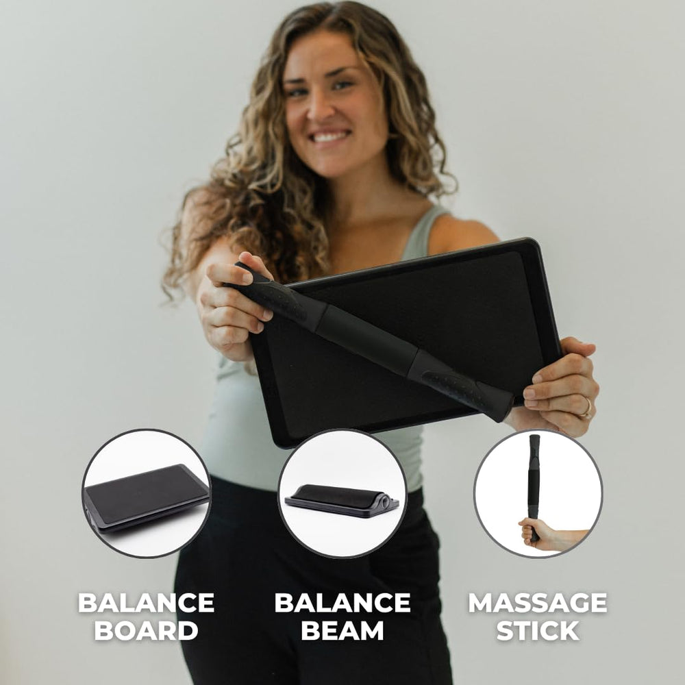 Spacer Mobility Origo Board massage stick detail illustrating foot-roll recovery and tension relief