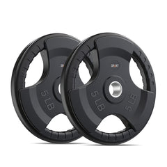 SPART 5 lb pair front view showing compact design and protective rubber