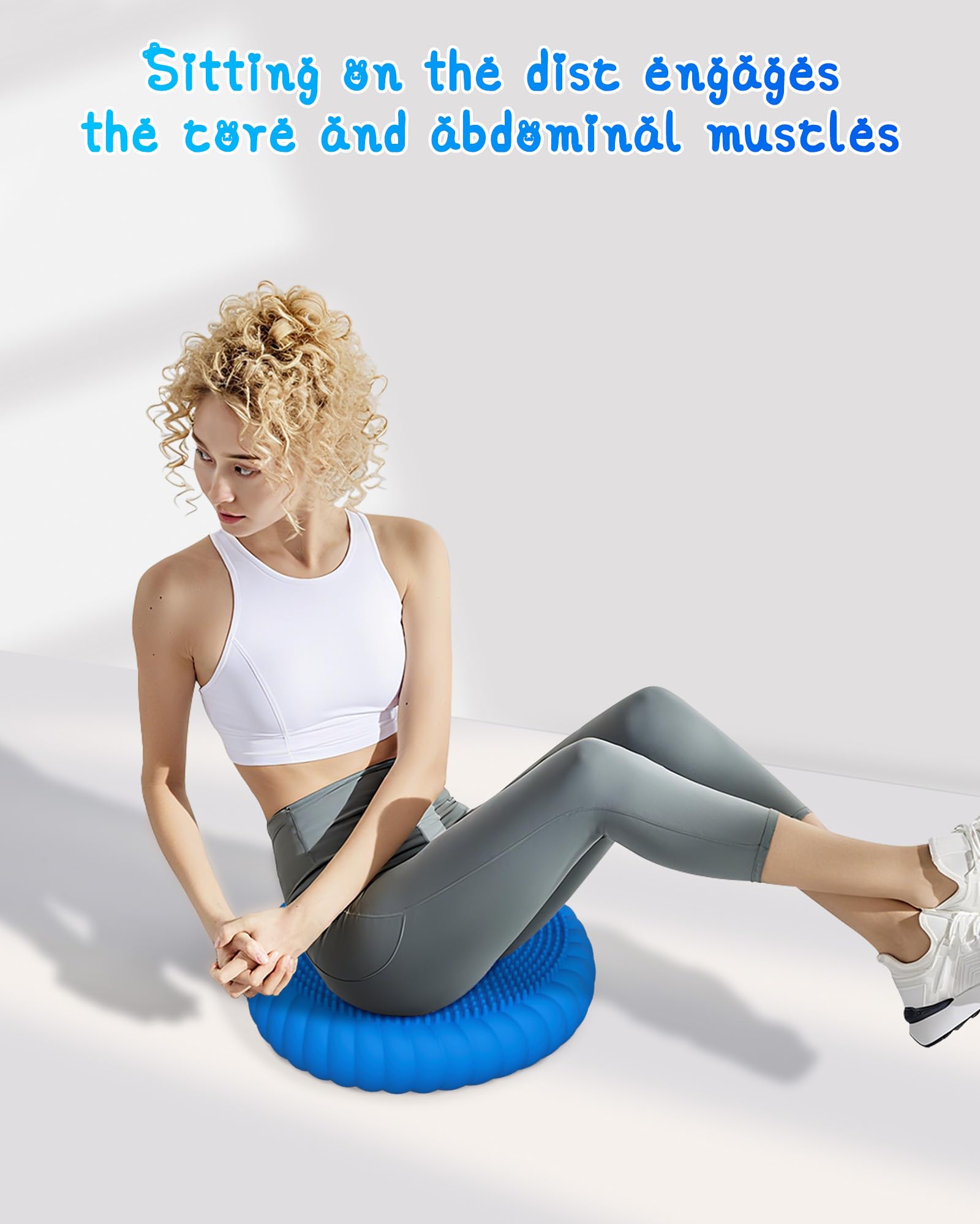 SpaseMaxxx used for standing balance exercise to strengthen core stability