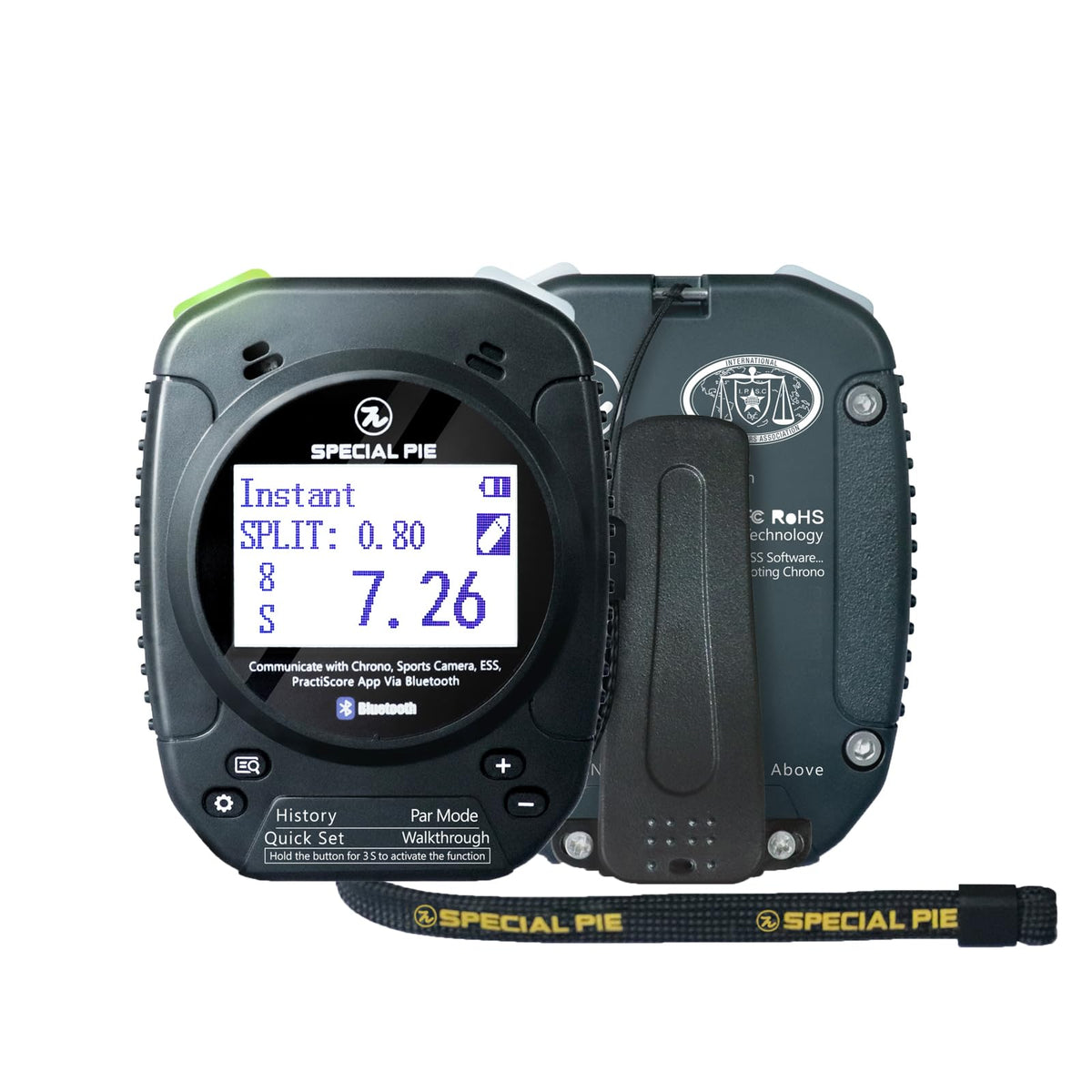 SPECIAL PIE front view showing compact timer and ergonomic build for reliable handling