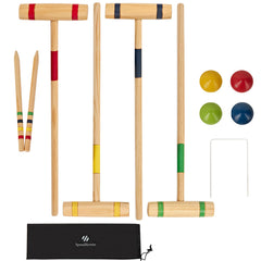 SpeedArmis front packaging showing complete family croquet kit for quick play