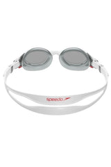 Speedo Biofuse 2.0 push-button buckle image showing fast secure strap adjustment