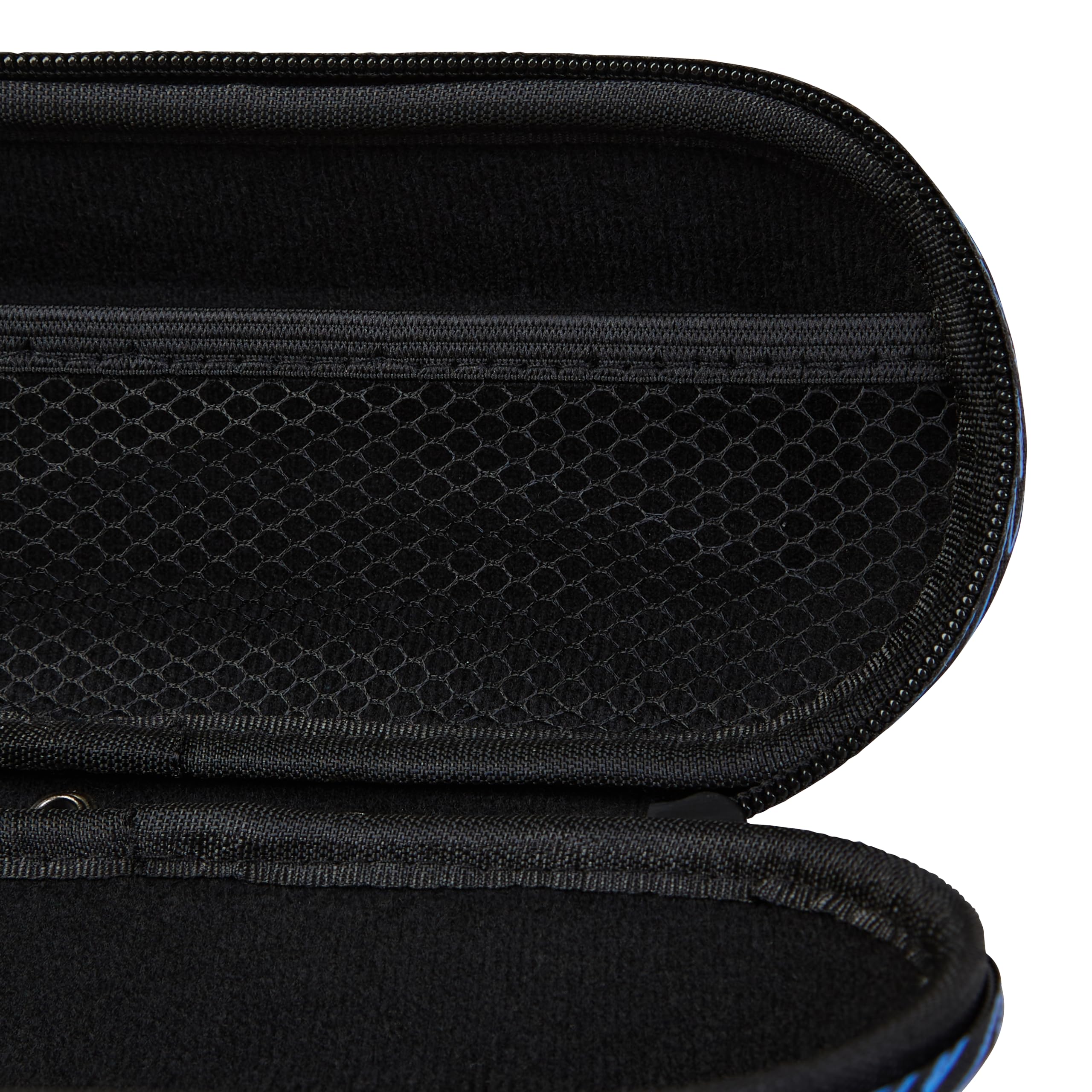 Speedo case held in hand for scale conveying compact portable protection