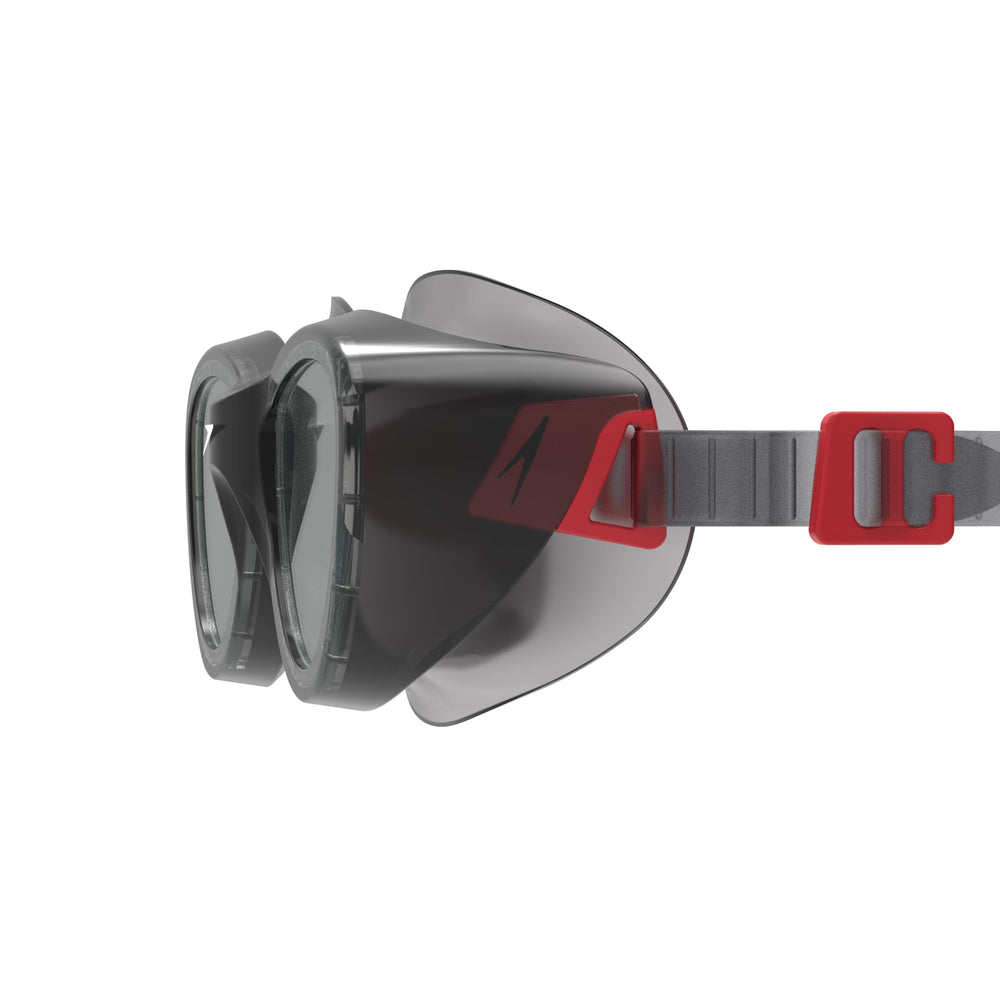 Speedo Hydrospex worn by swimmer demonstrating clear vision benefit