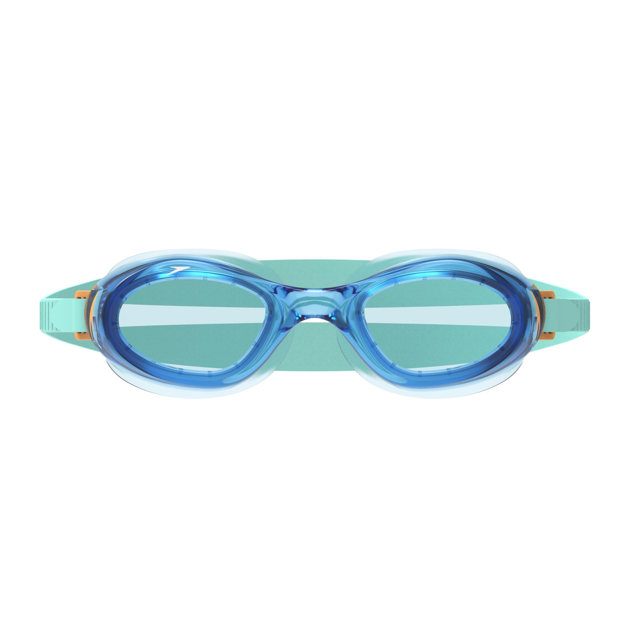 Speedo Hydrospex close-up of soft unibody frame highlighting comfortable seal