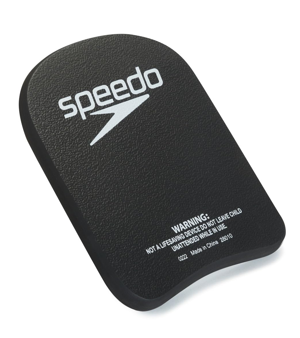 Speedo kickboard front view showing shape and scalloped sides for secure grip