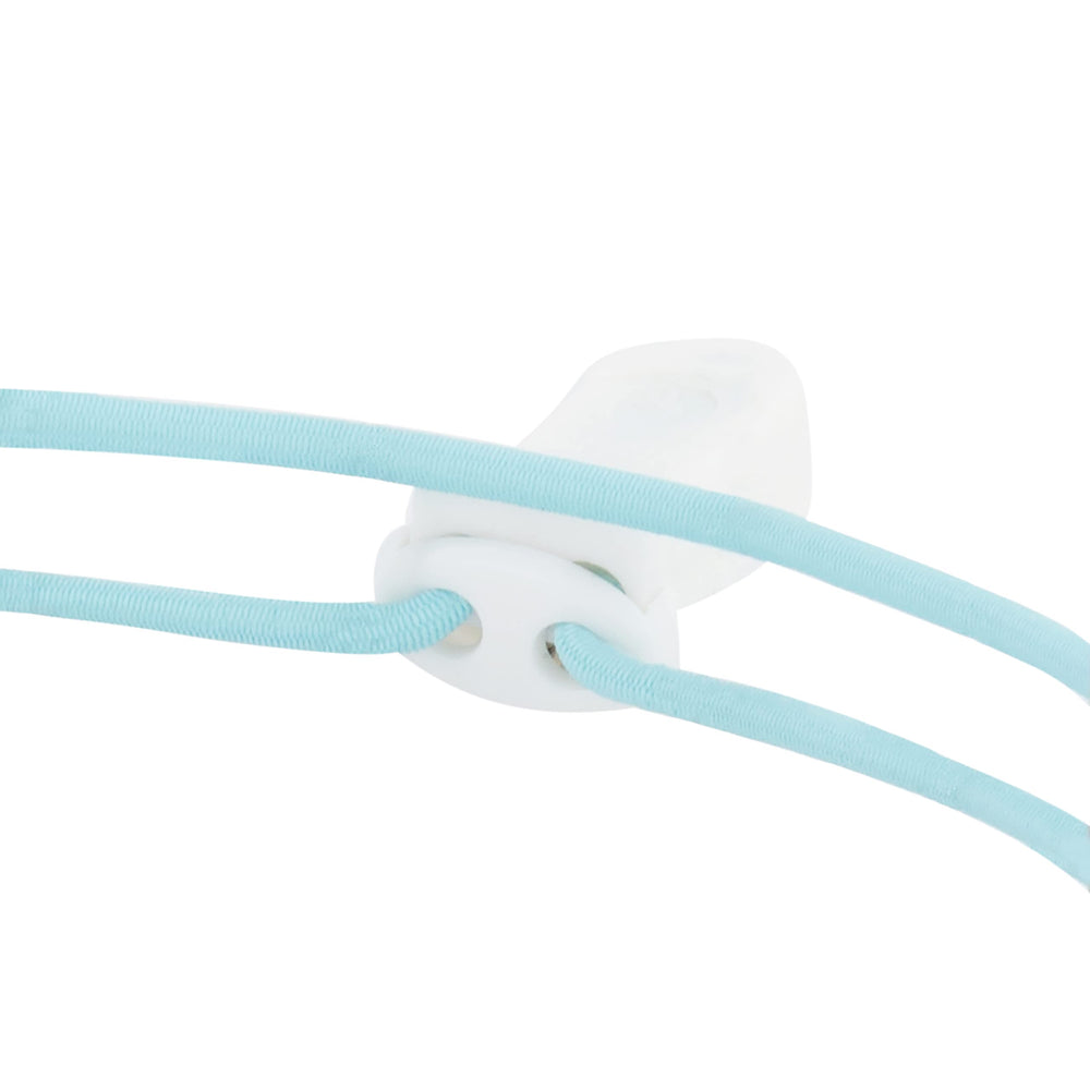 Speedo side view of quick-adjust toggle for fast sizing benefit