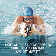Speedo side profile showing secure rim and streamlined silhouette benefit