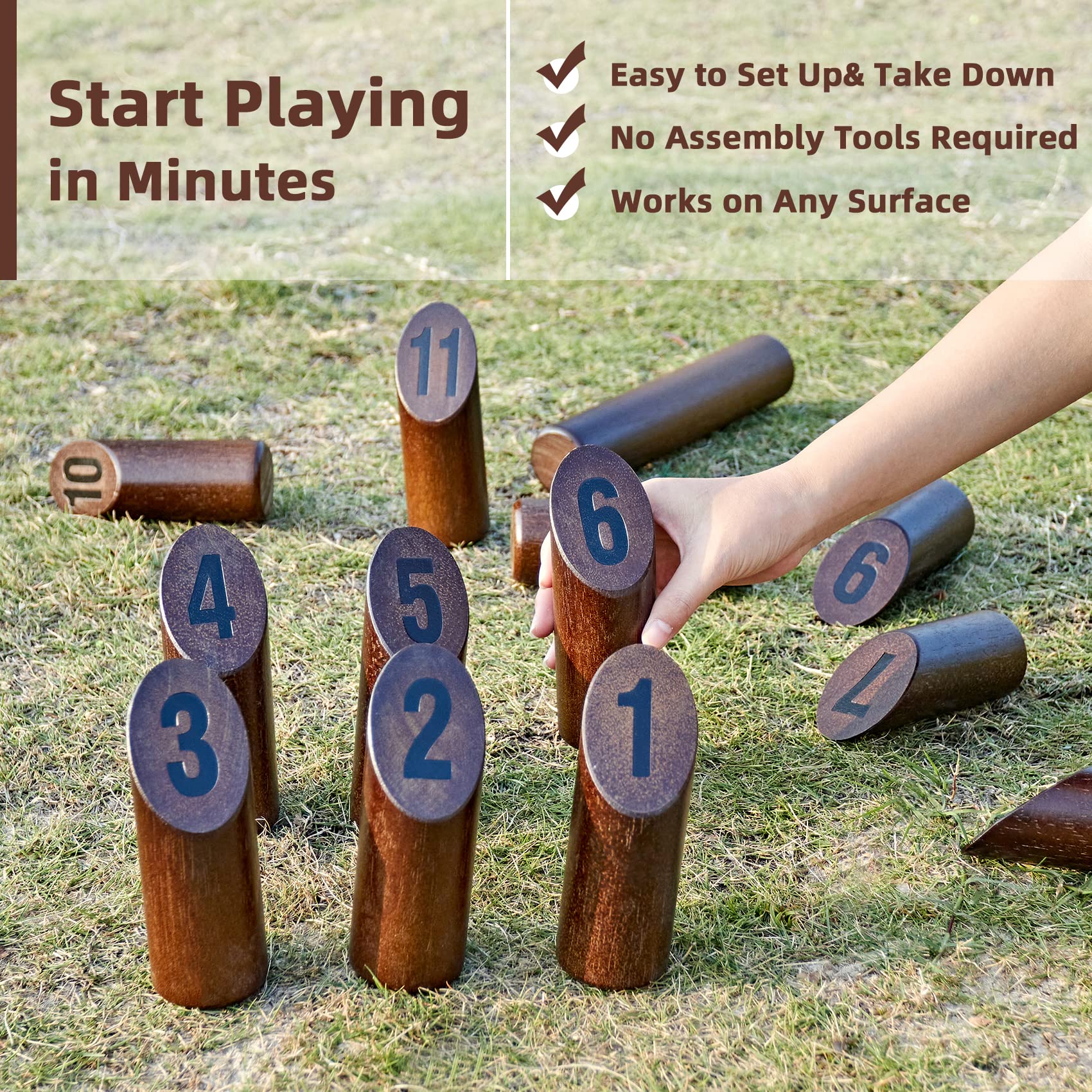 SpexDarxs throwing dowel detail illustrating smooth grip and balanced throw