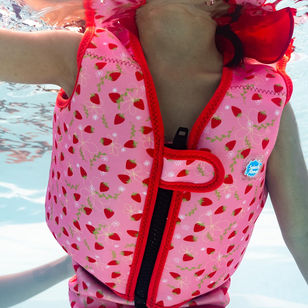 Splash About Go Splash side profile on toddler age 2–4 showing correct swimming position