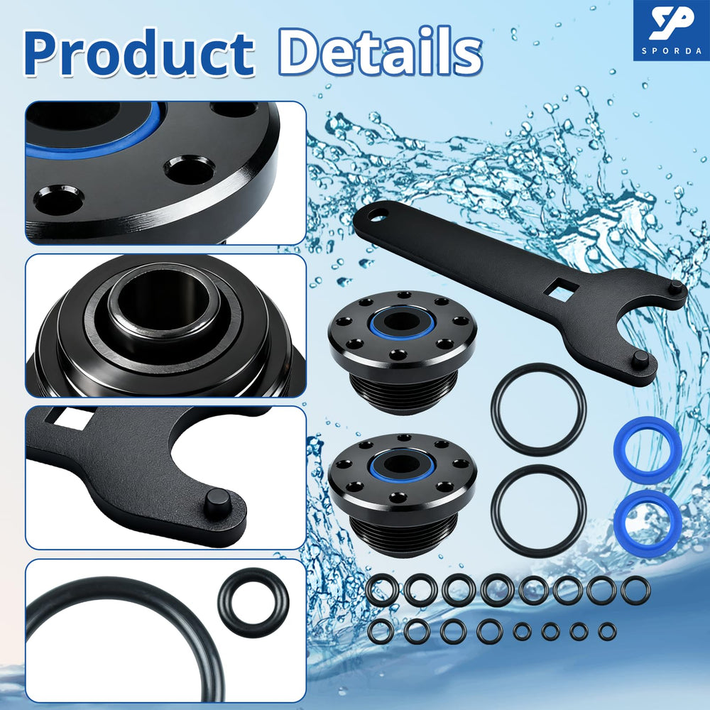 SPORDA kit contents arranged to show all included parts for convenience