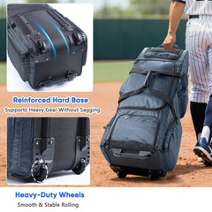SPORJET open main compartment holding chest protector and uniform for protection