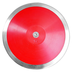 SPORTAXIS front view red discus showing clear markings and reliable design