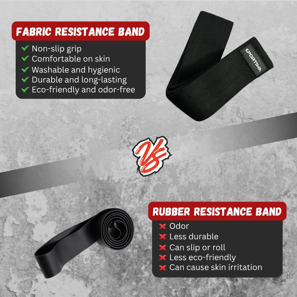 Sportiwa band used in a deep yoga stretch showing extended range of motion benefit