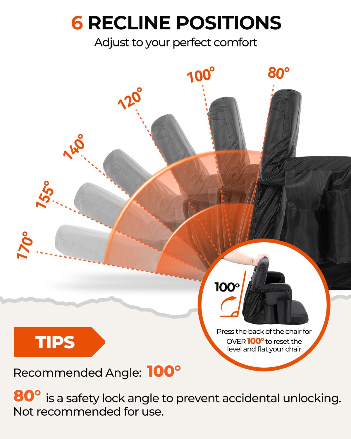 Sportneer armrest detail with padded surface for added elbow comfort
