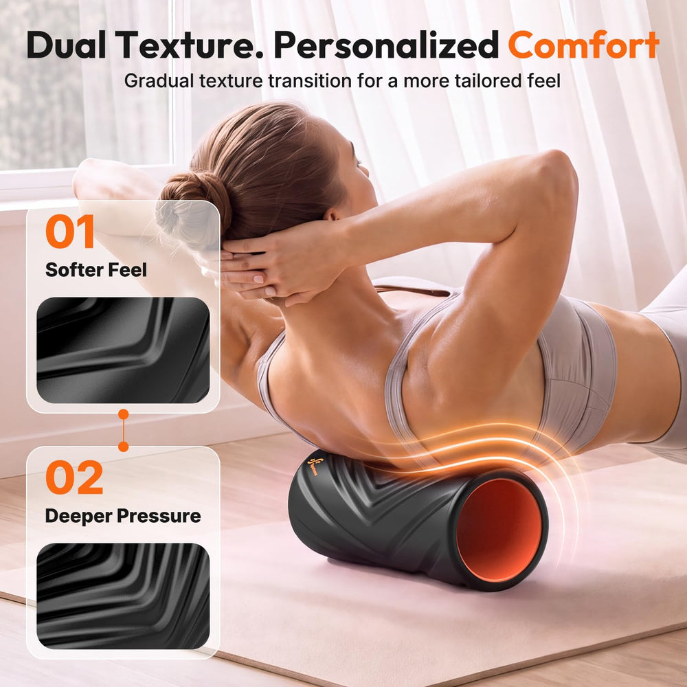 Sportneer carrying bag with packed foam rollers and accessories for portable recovery