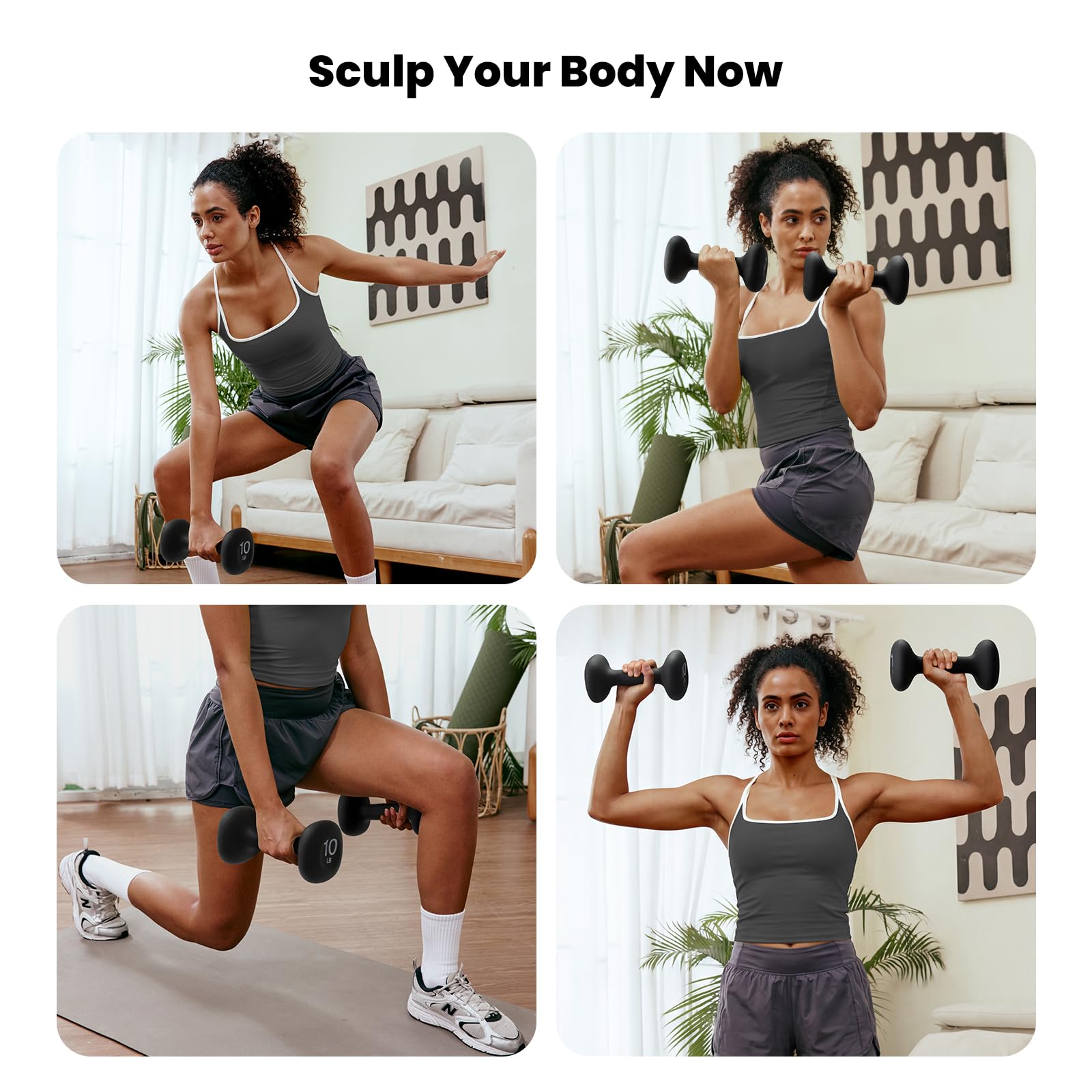 Sportneer pair used as push-up supports to increase exercise range safely
