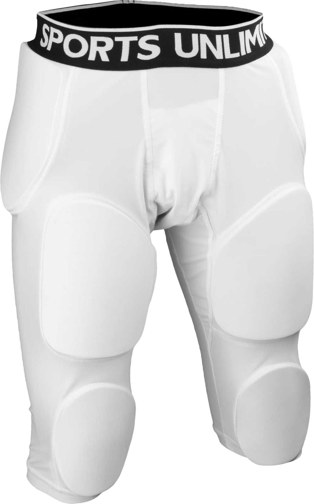 Sports Unlimited Omaha front view showing slim fit and pad layout for added safety